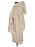 Scoop 100% Polyester Ivory Faux Fur Jacket Size M - photo 5