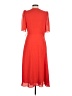 Alice + Olivia 100% Polyester Red Cocktail Dress Size 8 - photo 2