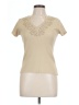 Chico's Tan Short Sleeve Top Size Med (1) - photo 1