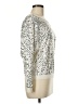 INC International Concepts Animal Print Silver Pullover Sweater Size M - photo 4