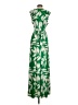 Eliza J Tropical Green Casual Dress Size XXS (estimated) - photo 2