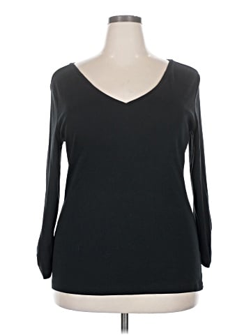 Caslon Long Sleeve Top (view 1)
