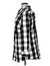 Foxcroft Plaid Silver Long Sleeve Button-Down Shirt Size 16W - photo 5