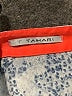 T Tahari Print Blue Short Sleeve Blouse Size XL - photo 7
