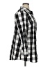 Foxcroft Plaid Silver Long Sleeve Button-Down Shirt Size 16W - photo 4