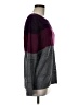 Pixley Color Block Purple Pullover Sweater Size M - photo 4