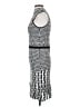 Parker Houndstooth Silver Cocktail Dress Size S - photo 5