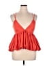 Cinq à Sept Orange Sleeveless Top Size XL - photo 1