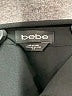 Bebe Solid Black Romper Size S - photo 4