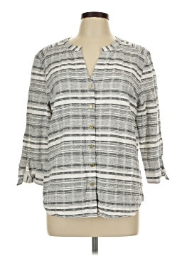 Anne Klein 3/4 Sleeve Henley