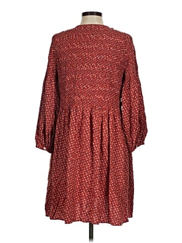 Madewell Challis Button-Front Mini Dress in Tiny Daisy (view 2)