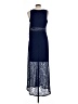 Maurices 100% Polyester Blue Casual Dress Size L - photo 2
