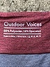 Outdoor Voices Color Block Blue Active Pants Size S - photo 7