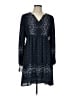 Octavia 100% Polyester Paisley Blue Casual Dress Size L - photo 1
