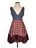 Lulus 100% Rayon Print Blue Casual Dress Size S - photo 1