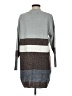 Lumiere 100% Polyester Color Block Gray Casual Dress Size M - photo 2