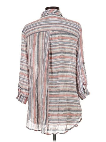 Intro 3/4 Sleeve Button-Down Shirt (view 2)