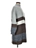 Lumiere 100% Polyester Color Block Gray Casual Dress Size M - photo 4