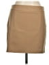 Express Solid Tan Casual Skirt Size 6 - photo 1