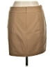 Express Solid Tan Casual Skirt Size 6 - photo 2