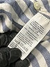 Madewell 100% Viscose Stripes Blue Sleeveless Button-Down Shirt Size XXS - photo 8