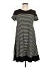 Exist Stripes Black Casual Dress Size M - photo 1