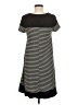 Exist Stripes Black Casual Dress Size M - photo 2