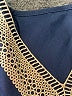 Unbranded Solid Blue Casual Dress Size 1X - photo 7