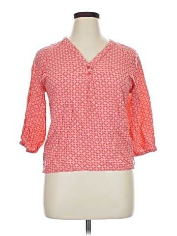 Valerie Bertinelli 3/4 Sleeve Blouse (view 1)