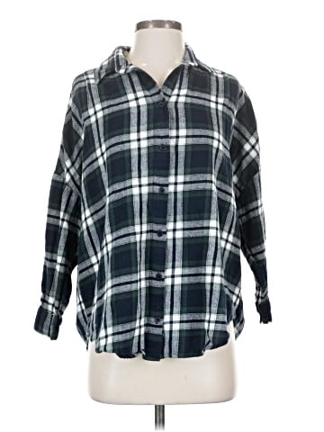 French Connection 3/4 Sleeve Button-Down Shirt (view 1)