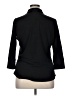 J. McLaughlin Black 3/4 Sleeve Blouse Size XL - photo 2