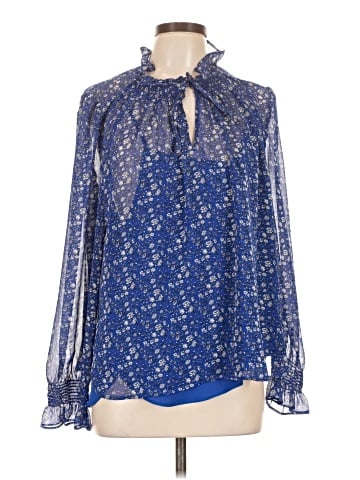 Ann Taylor LOFT Long Sleeve Blouse (view 1)