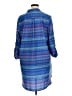 Truth NYC 100% Polyester Blue Casual Dress Size 1X - photo 2