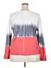 Maurices Red 3/4 Sleeve T-Shirt Size 2X (estimated) - photo 2