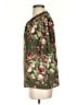 Style&Co 100% Polyester Floral Green Short Sleeve Blouse Size S - photo 5