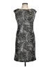 PREMISE Animal Print Gray Cocktail Dress Size 10 - photo 1