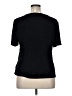 Jaclyn Smith Black Short Sleeve Top Size XL - photo 2