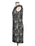 PREMISE Animal Print Gray Cocktail Dress Size 10 - photo 5