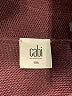 CAbi 100% Cotton Burgundy Poncho Size S - photo 7