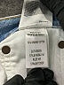 AGOLDE 100% Cotton Hearts Blue Jeans Size 28 waist - photo 5