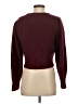 Mirth Burgundy Wool Pullover Sweater Size S - photo 2