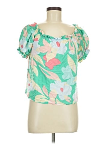 Hudson Gray Short Sleeve Blouse (view 1)