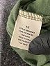 No Comment 100% Polyester Green Fleece Size 1X - photo 7