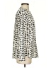 Talbots Polka Dots Ivory Long Sleeve Blouse Size S - photo 4