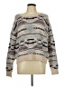 Lucky Brand Print Tan Pullover Sweater Size L - photo 1
