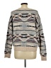 Lucky Brand Print Tan Pullover Sweater Size L - photo 2