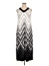 Chico's Chevron-herringbone Silver Cocktail Dress Size XL (3) - photo 1
