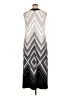 Chico's Chevron-herringbone Silver Cocktail Dress Size XL (3) - photo 2
