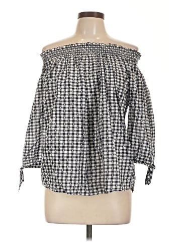 IZOD 3/4 Sleeve Blouse (view 1)