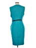 Calvin Klein Color Block Teal Cocktail Dress Size 12 - photo 2